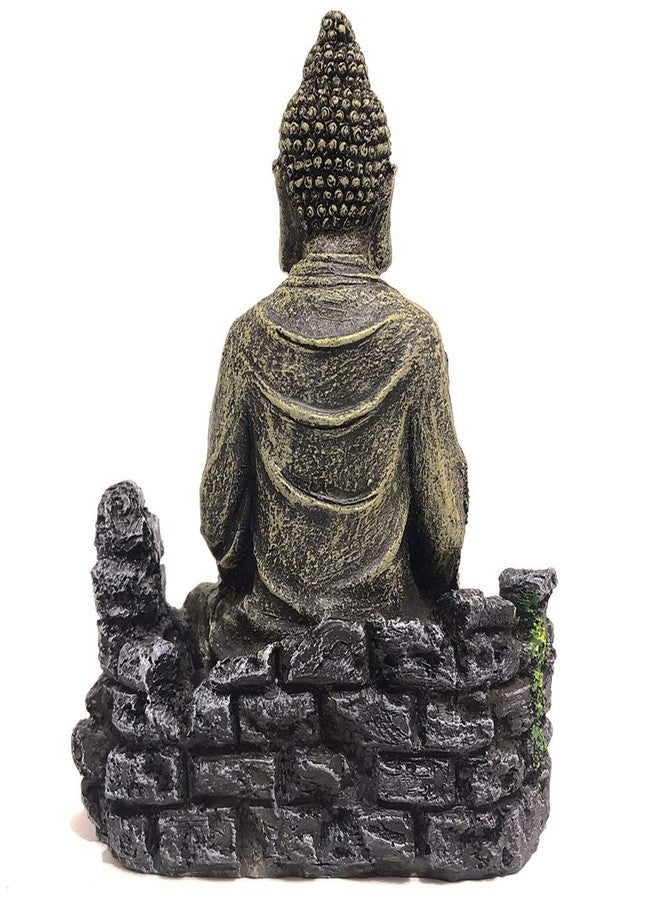 SLOCME Aquarium Buddha Statue Decorations - Aquarium Decor Ornament Fish Tank Buddha Statue Decoration - Image 4